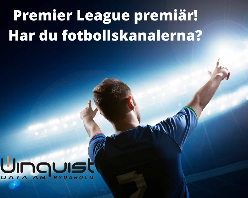 Har du fotbollskanalerna?