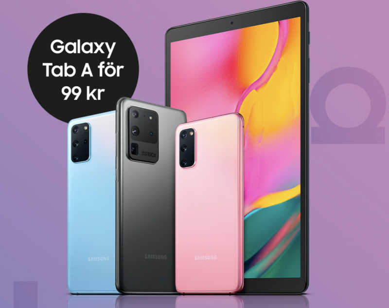 Samsung Tab för 99kr!