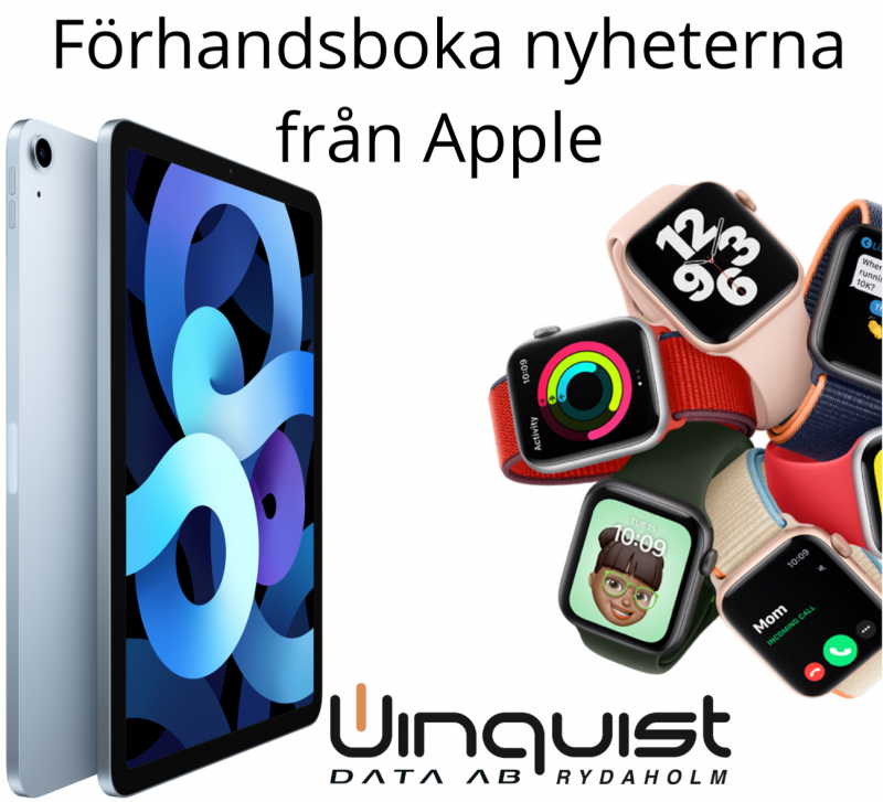 Förhandsboka nyheterna från Apple