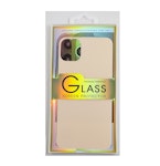 Glass screen protector back - Glas skydd till baksida iPhone 11 Pro - Rosé guld