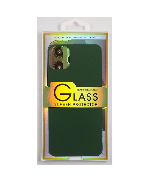 Glass screen protector back - Glas skydd till baksida iPhone 11 Pro Max- Svart
