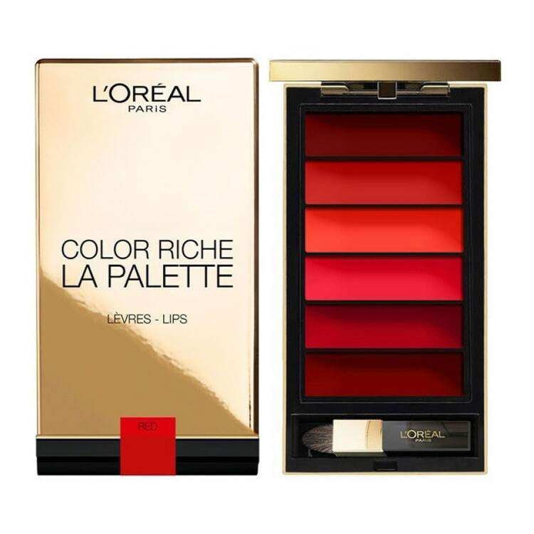 L'Oreal Color Riche Lip Palette - Red