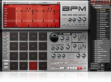 MOTU BPM - Beat Production Machine