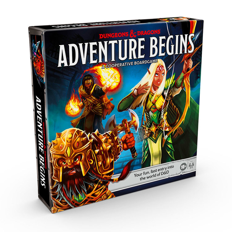 Dungeons & Dragons: Adventure Begins - A Cooperative Boardgame