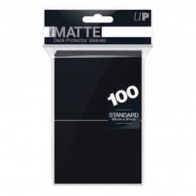 Ultra Pro Card Sleeves Standard Pro Matte Black (100)