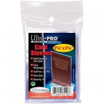 Ultra Pro Standard Sleeves - Regular Soft Card (100 pack)