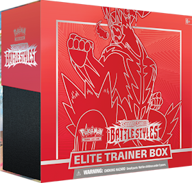 Pokemon Sword & Shield 5 Battle Styles Elite Trainer - Röd