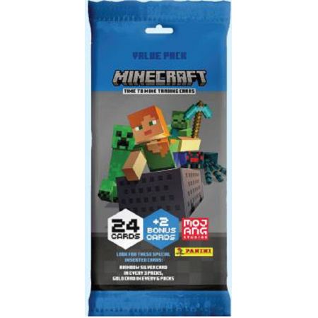 Panini Minecraft - Series 2 Time to Mine Trading Cards - Value Pack