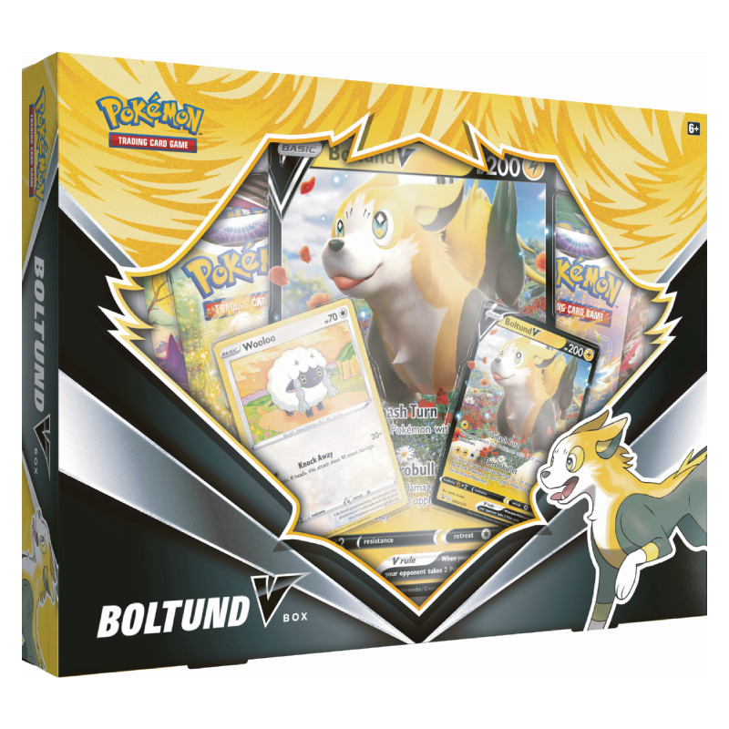 Pokemon Boltund V Box + promokort