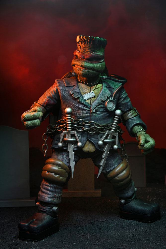Universal Monsters x TMNT - 7" Scale Action Figure - Ultimate Raphael as Frankenstein's Monster