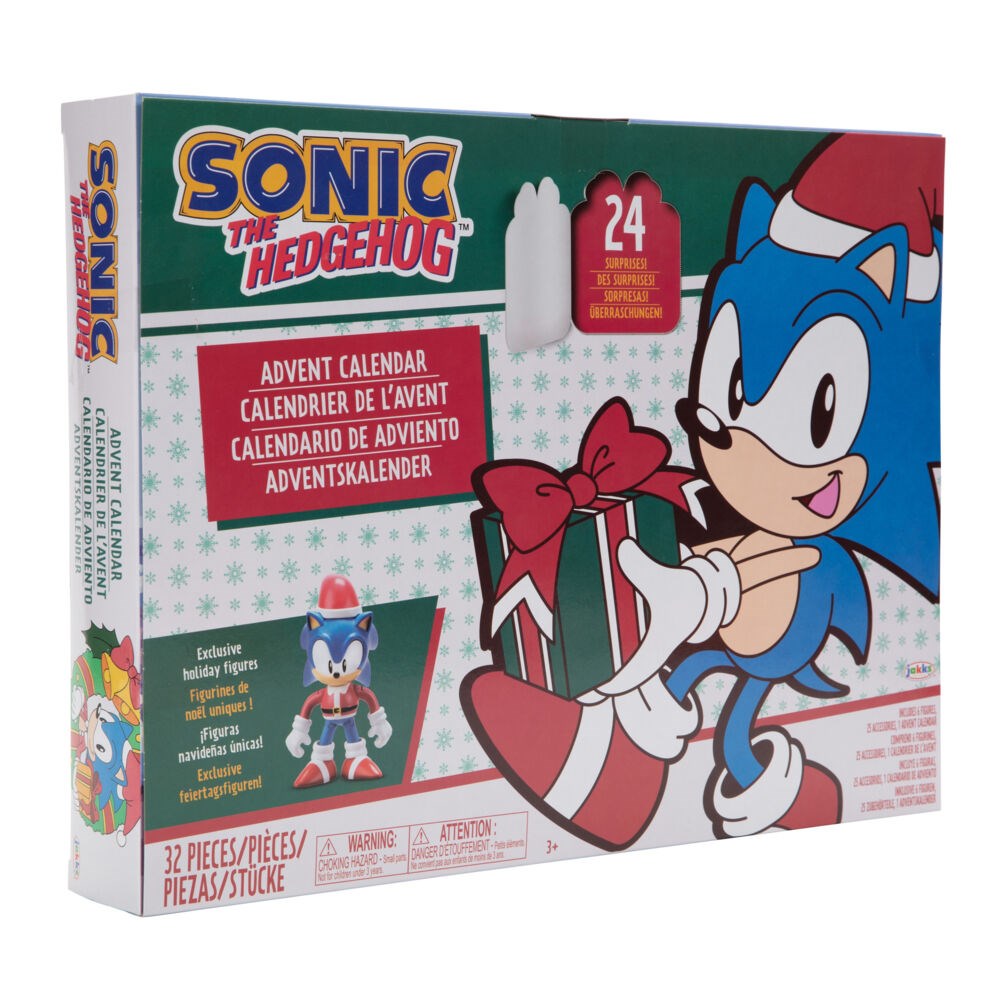 Sonic the Hedgehog Adventskalender med Figurer (2022)
