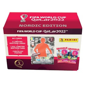 Adrenalyn XL Fifa World Cup 2022 Gift Box Fotbollskort - Nordic Edition