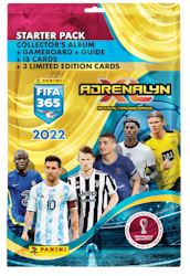 Panini Adrenalyn FIFA 365 Fotbollskort 2022 Starter Pack Album