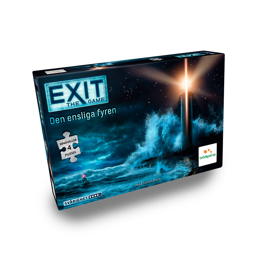 EXIT: The Game + Puzzle 2 - Det Ensliga Fyren (Svenskt)