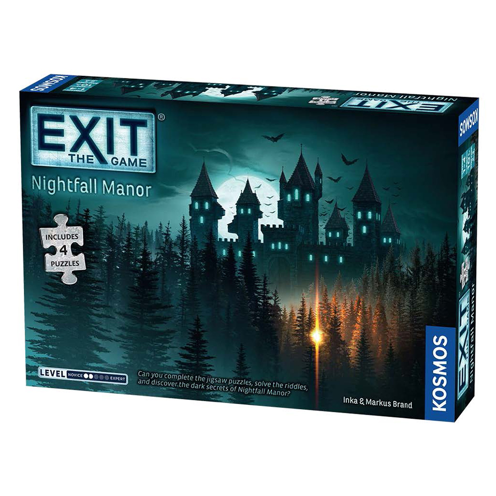 EXIT: The Game + Puzzle - Nightfall Manor (Engelsk)