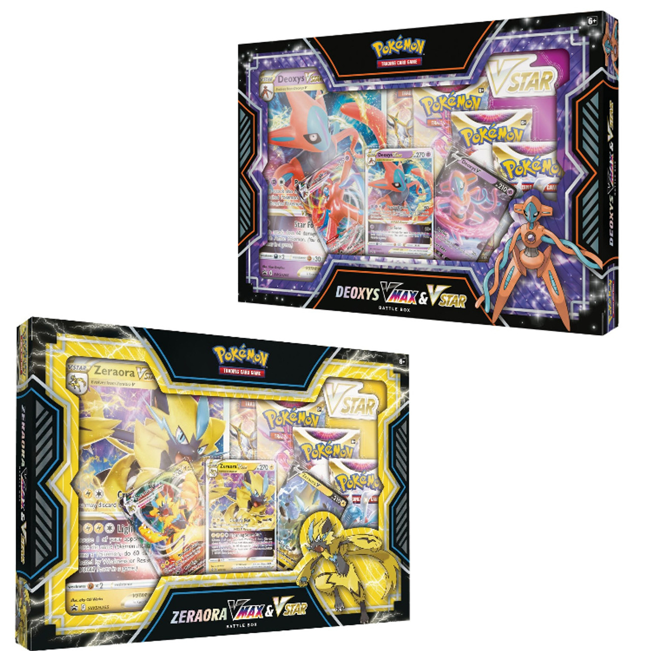Pokemon Zeraora / Deoxys VMAX & VSTAR Battle Box (1st)