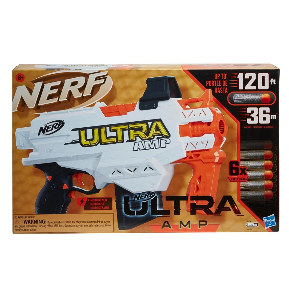 Nerf Ultra Platinum Amp Motorized Blaster