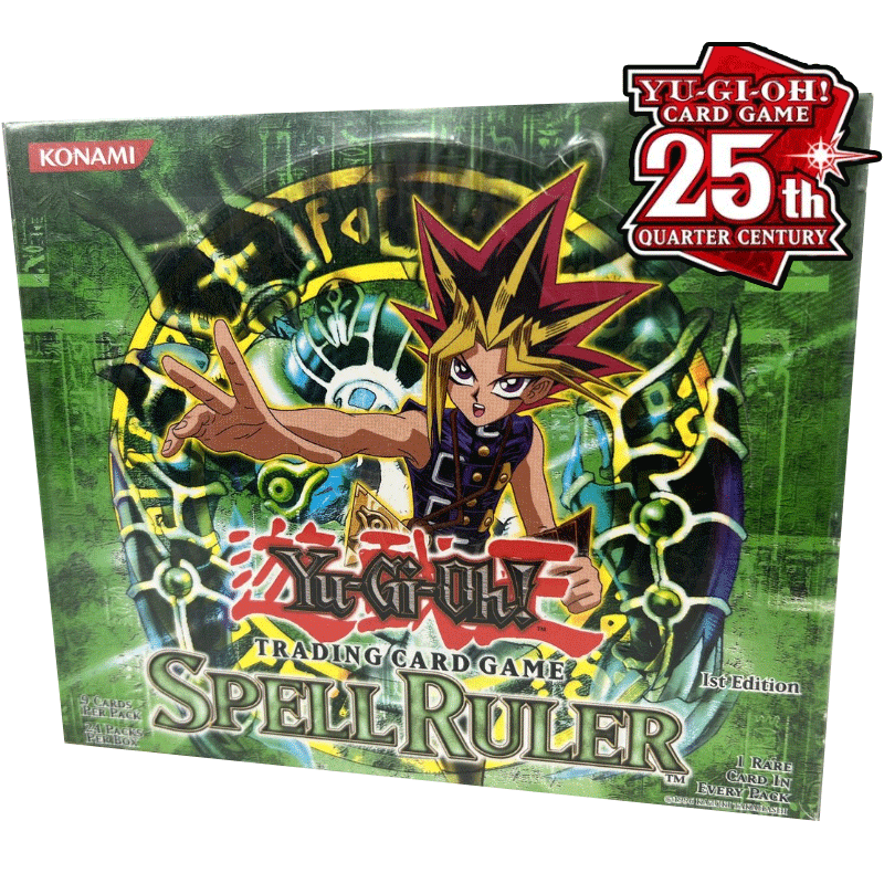 Yu-Gi-Oh! 25th Anniversary Edition - Spell Ruler Display (24 Packs)