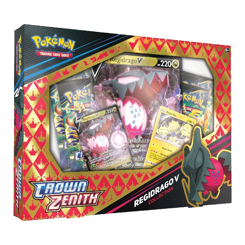 Pokemon Sword & Shield 12.5 - Crown Zenith Regidrago V Collection Box