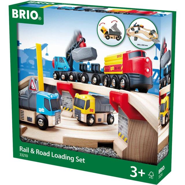BRIO Rail & Road Loading set