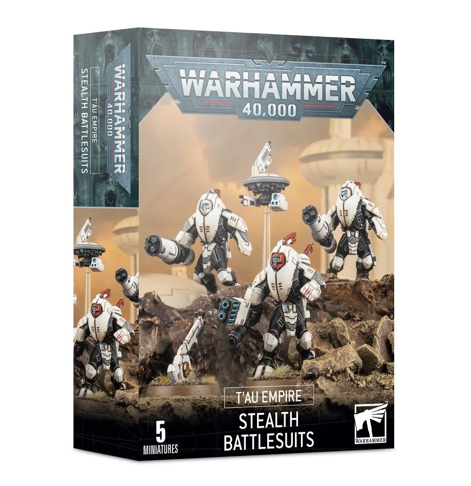Warhammer T'au Empire: XV25 Stealth Battlesuits