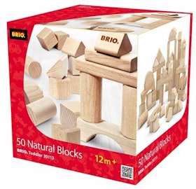 BRIO 50 Natural Blocks 30113