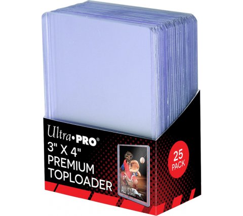 Ultra Pro Ultra Clear Premium Toploader (25-pack)
