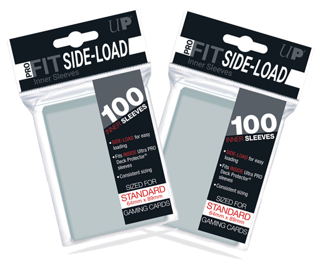 2st Ultra Pro Card Sleeves Side Load Deck Protectors (200)