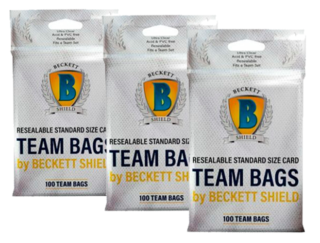 Beckett Shield Team Bags (300st)