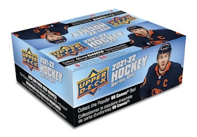 Upper Deck 2021-22 Series 1 Hockey Retail Box (24 boosters)