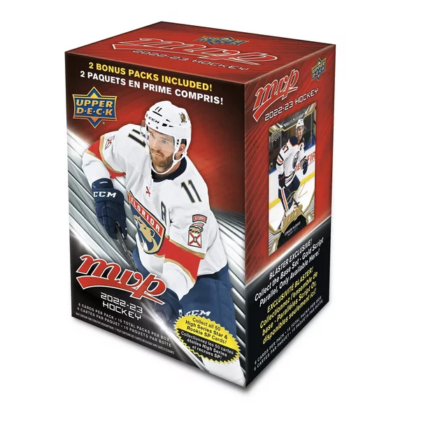 Upper Deck NHL 2022-23 MVP Hockey Trading Card BLASTER Box