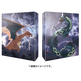 Pokemon Center 2022 Charizard Vs Rayquaza 4 Ring Hardcover Large Card Binder
