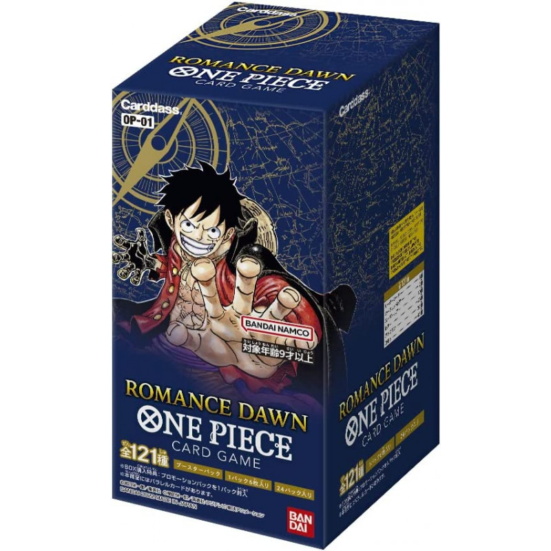 One Piece TCG Romance Dawn Booster Box OP-01  (Japansk import)