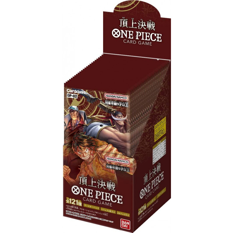 One Piece TCG Paramount War Booster Box OP-02  (Japansk import)