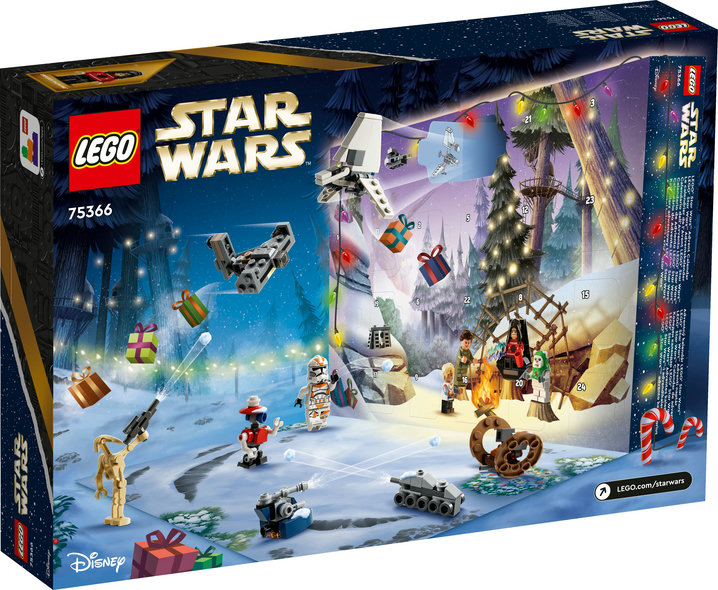 LEGO Star Wars adventskalender 2023 (75366)