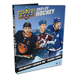 Upper Deck 2021-22 Series 1 Hockey Cards Starter Kit (Pärm +3st boosters)
