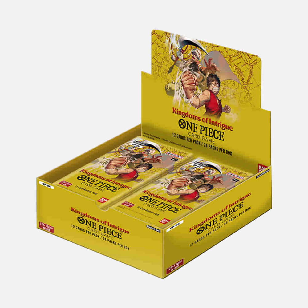 One Piece TCG: Kingdoms Of Intrigue [OP-04] Booster Box (24 packs)