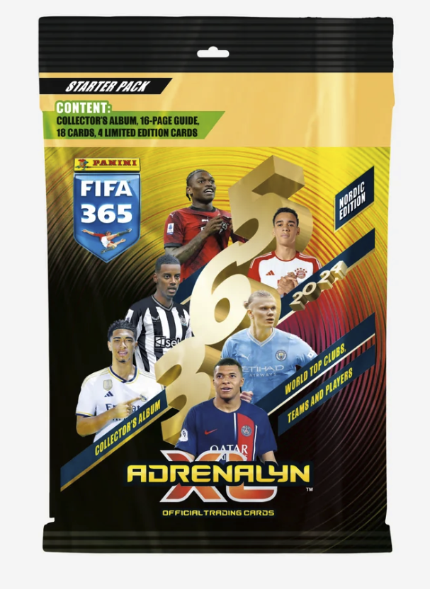 Panini Adrenalyn XL FIFA 365 2024 Starter Pack - Fotbollskort