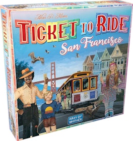 Ticket To Ride San Francisco (Nordisk)