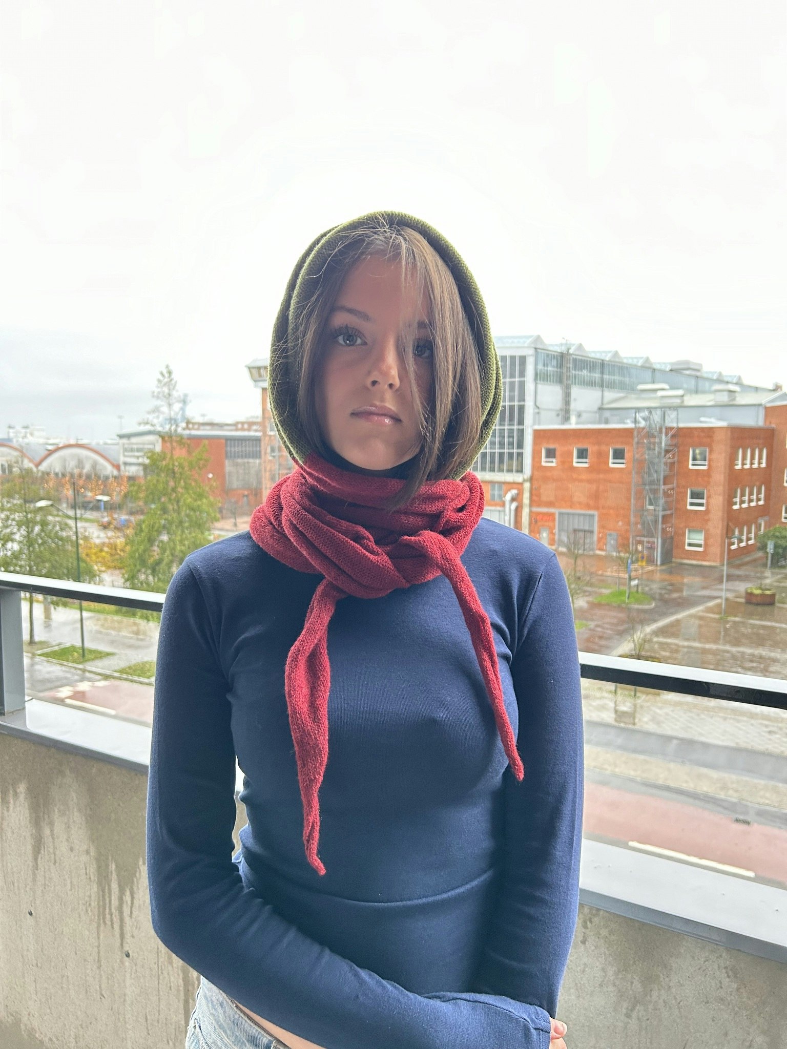 Kapuschongsjal - Jola Glimäng