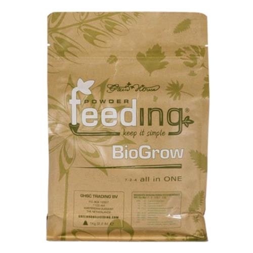 Pulver/torrnäring Greenhouse Bio Grow 1kg