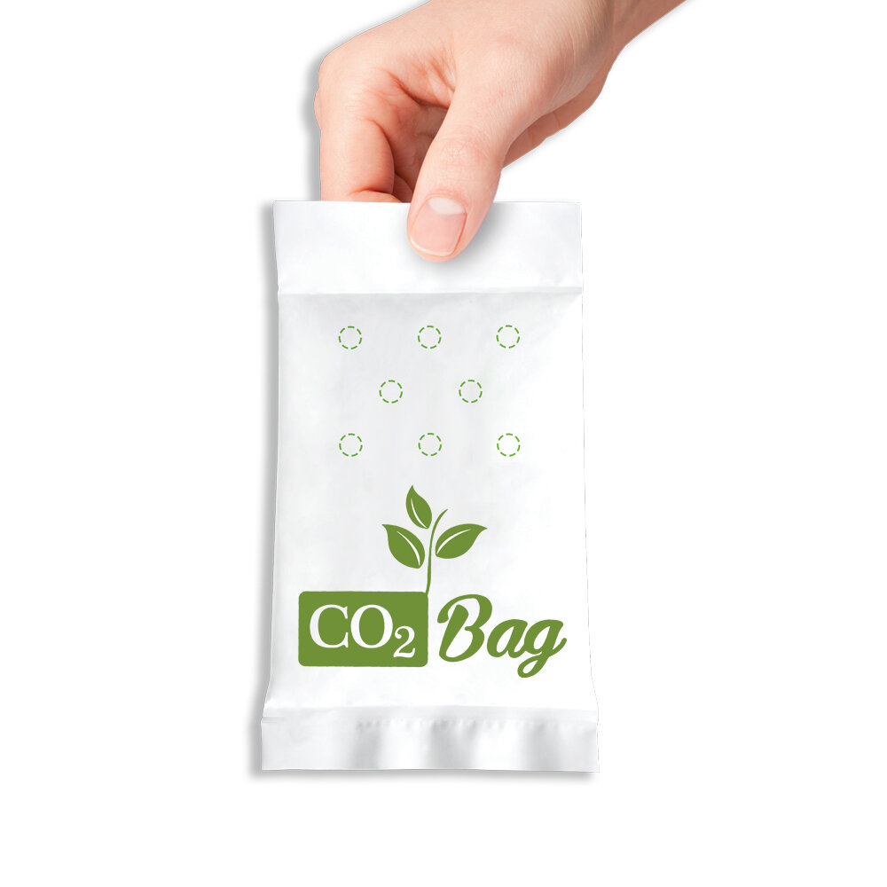 Co2Bag, Koldioxid påse