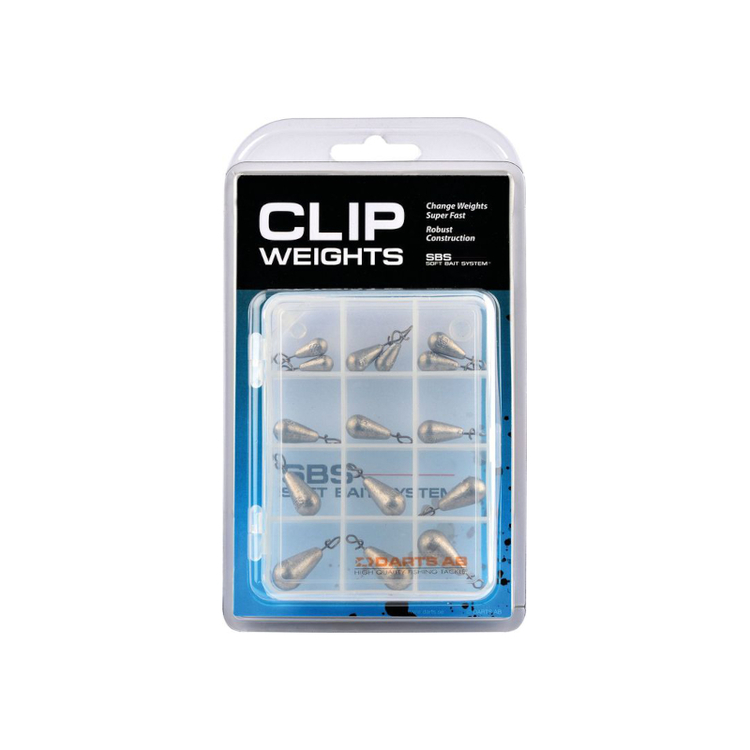 Darts Clip Weights Box Bly 3-18gr (paket)