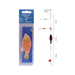 Kinetic Sabiki Jay Flounder Inline 120g - Plattfisk