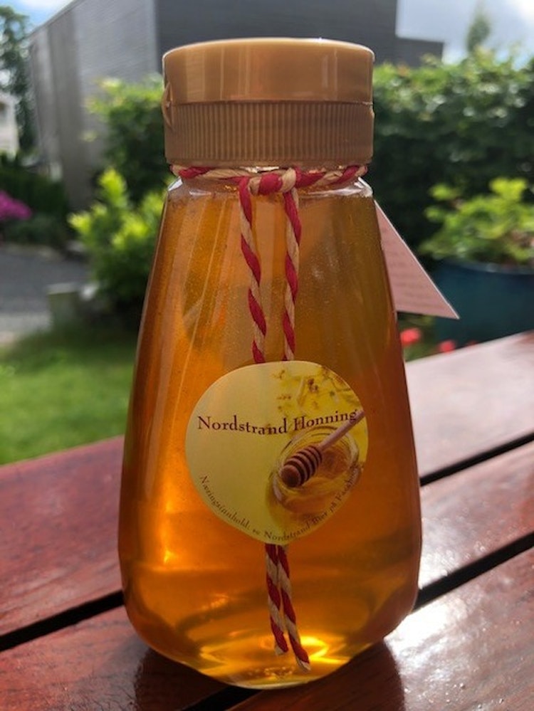 Flytende honning fra Malmøya - 350 g - Nordstrand Bier