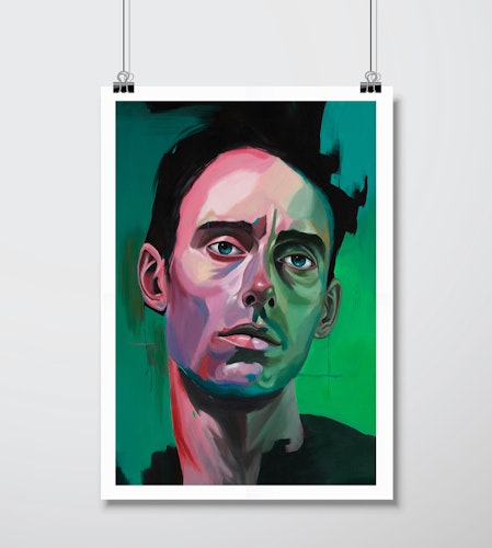 'Silent Revelation' Konsttryck 42x59 cm