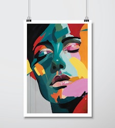 'Vibrations' Konsttryck 42x59 cm