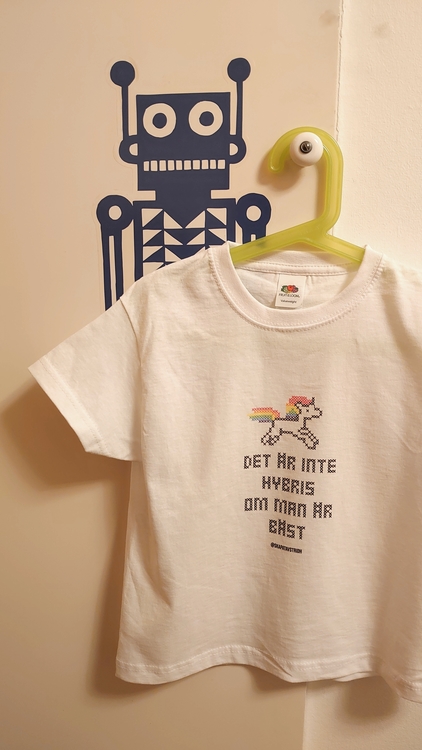 "Det är inte hybris om man är bäst" barn t-shirt