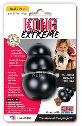 KONG EXTREME SVART 3 størrelser fra 115,-