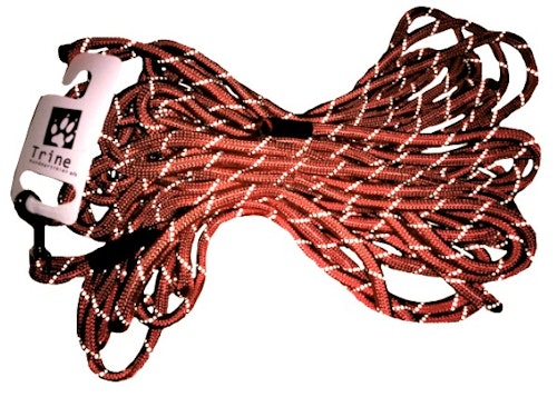 Sporline med refleks 6mm 15 meter div.farger